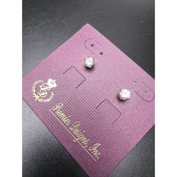 Premier Designs Solitaire Earrings - Picture 4 of 5